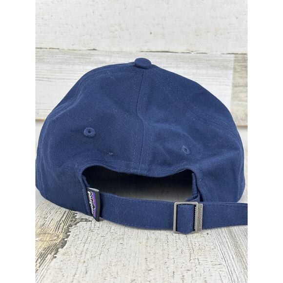Patagonia mens navy blue baseball cap hat adjustable one size - Picture 3 of 7